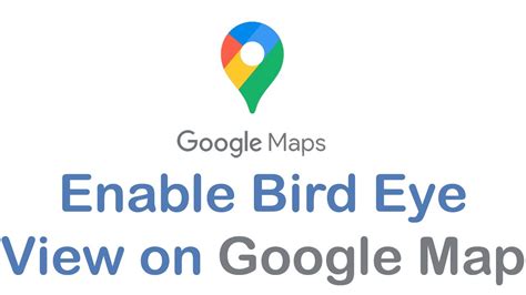 Birds Eye View Map Google